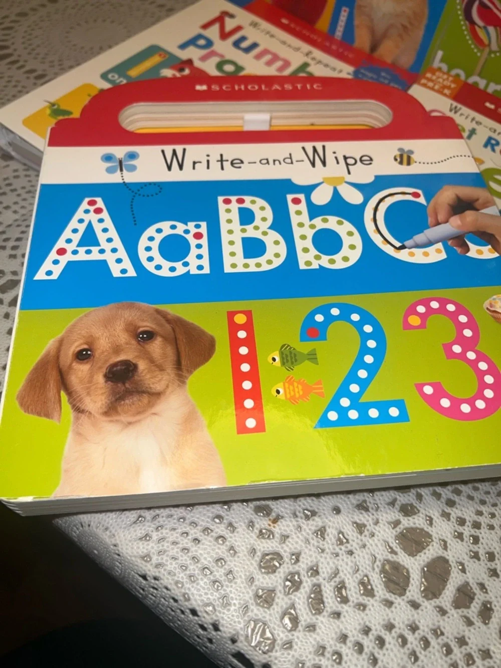 Scholastic Write-and-Wipe Pre-K & Practice Workbook Set - Multicolor
